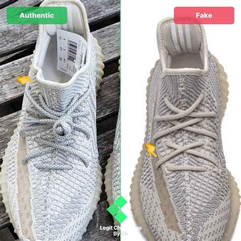 fake vs real yeezys